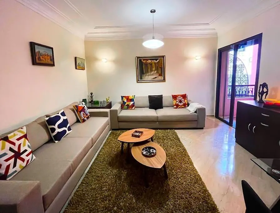 Appartement Luxueux Au Centre De Marrakech Marakéš Apartmán